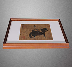 云浮市书画装裱配框服务案例